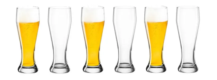 montana Weizenbierglas BASIC 6er Set - je 500 ml