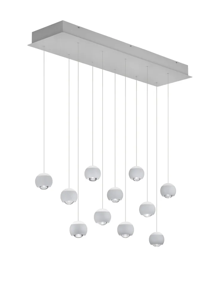 Musterring LED Balkenpendel MR CANNON 11-flg weiß