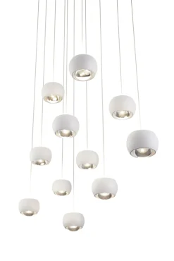 Musterring LED Balkenpendel MR CANNON 11-flg weiß