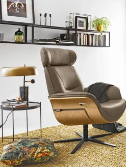 Musterring Sessel MR276 Leder Rodeo macchiato