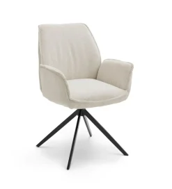 Musterring Stuhl mit Armlehnen TIAMA Cordbezug Rebel cream