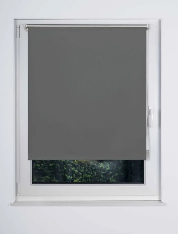 my deco Klemmfix Thermo-Rollo 60 x 160 cm grau