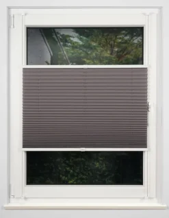 my deco Plissee 65 x 130 cm grau