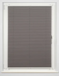 my deco Plissee 95 x 130 cm grau