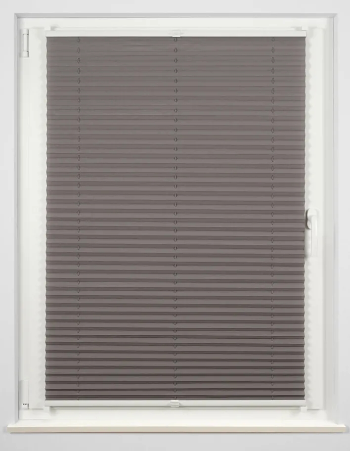 my deco Plissee 60 x 130 cm grau