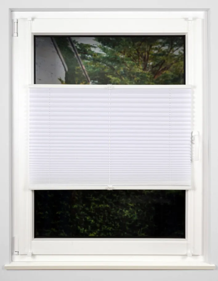 my deco Plissee 50 x 130 cm weiß