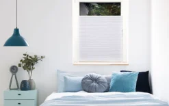 my deco Plissee 65 x 130 cm weiß