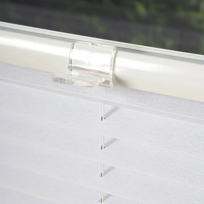 my deco Plissee 75 x 130 cm weiß