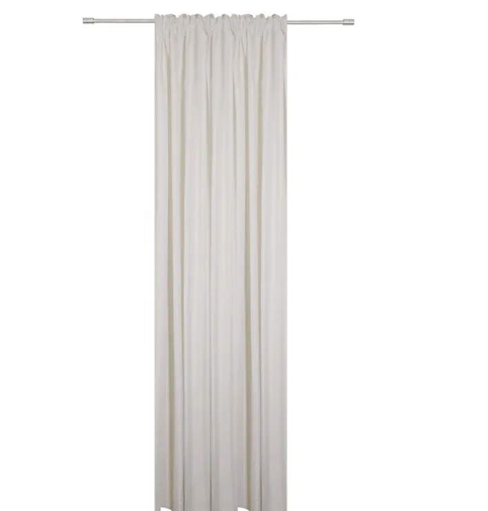 my deco Schlaufenvorhang BREEZE 135 x 300 cm weiss