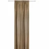 my deco Schlaufenvorhang STREAM 135 x 245 cm sand