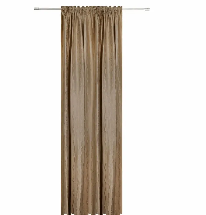my deco Schlaufenvorhang STREAM 135 x 245 cm sand