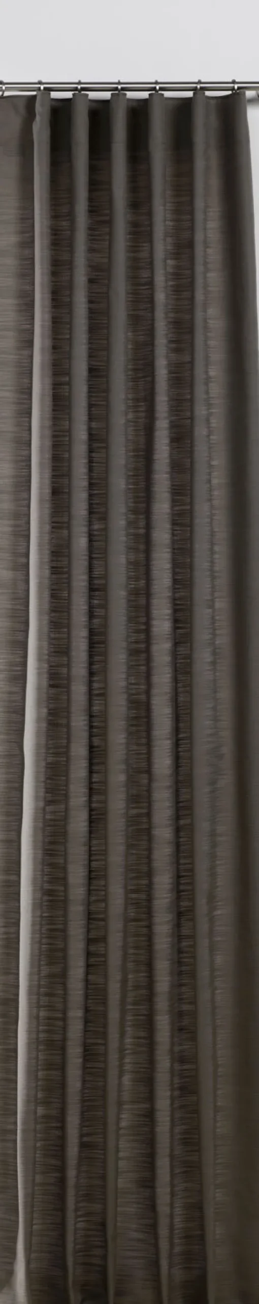 my deco Schlaufenvorhang BALANCE 135 x 245 cm taupe