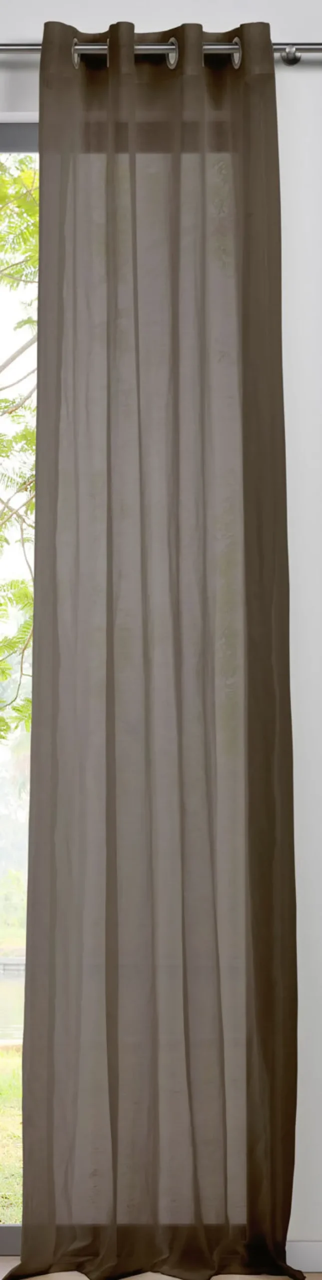 my deco Ösenschal PURE 135 x 300 cm cappuccino