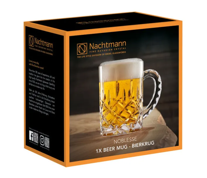 Nachtmann Bierglas NOBLESSE 4er Set - je 600 ml