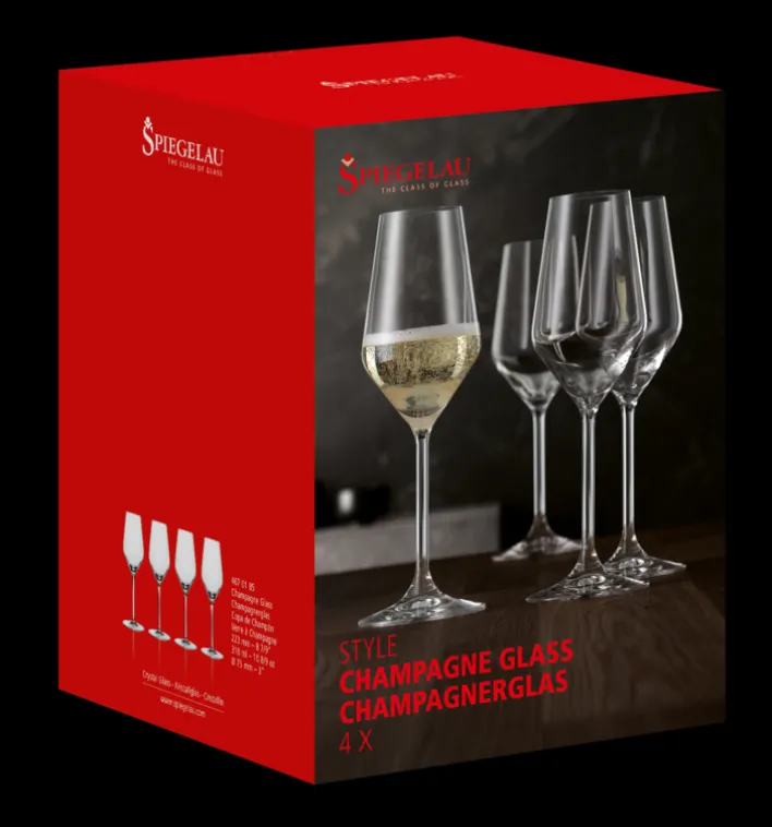Nachtmann Champagnerglas STYLE 4er Set