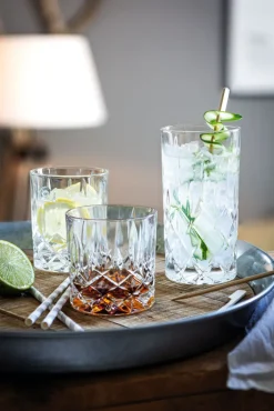 Nachtmann 6er Set Longdrinkglas NOBLESSE II je 375 ml