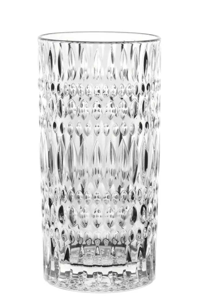 Nachtmann Longdrinkglas TASTES GOOD ETHNO Kristallglas 445 ml 9-teilig Transparent/Klar