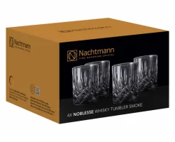 Nachtmann Whiskyglas NOBLESSE 4er Set Kristallglas Smoke
