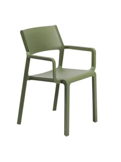 NARDI Stapelstuhl Garten TRILL AL 2er Set agave