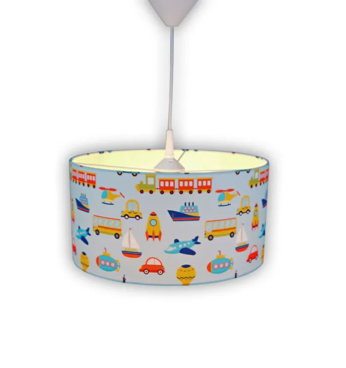 niermann Retrofit Kinderlampe Pendel Fahrzeuge