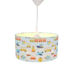 niermann Retrofit Kinderlampe Pendel Fahrzeuge