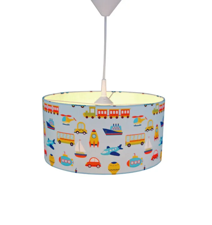 niermann Retrofit Kinderlampe Pendel Fahrzeuge