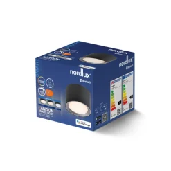 Nordlux LED Aufbaustrahler LANDON SMART 8,2 cm schwarz