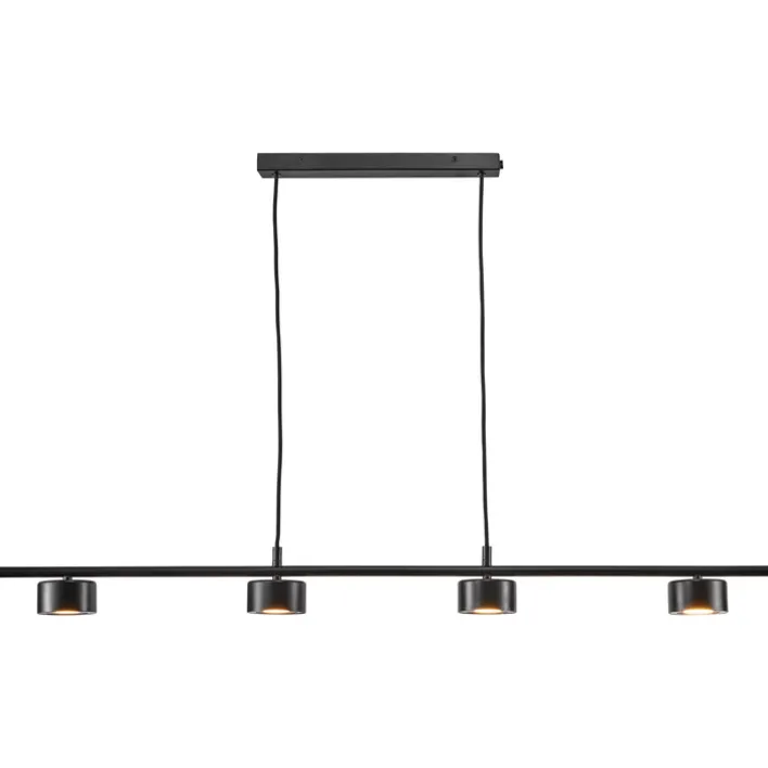 Nordlux LED Balkenpendel CLYDE 4-flg schwarz
