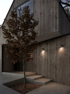 Nordlux Retrofit Außenwandleuchte ALERIA 1-flg schwarz