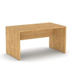 NOWY STYL Schreibtisch SLAB-LEG braun