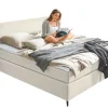 Ole Gunderson Boxspringbett FENTISSIMO TOPMOTION VI NV 180 x 200 cm Inari beige