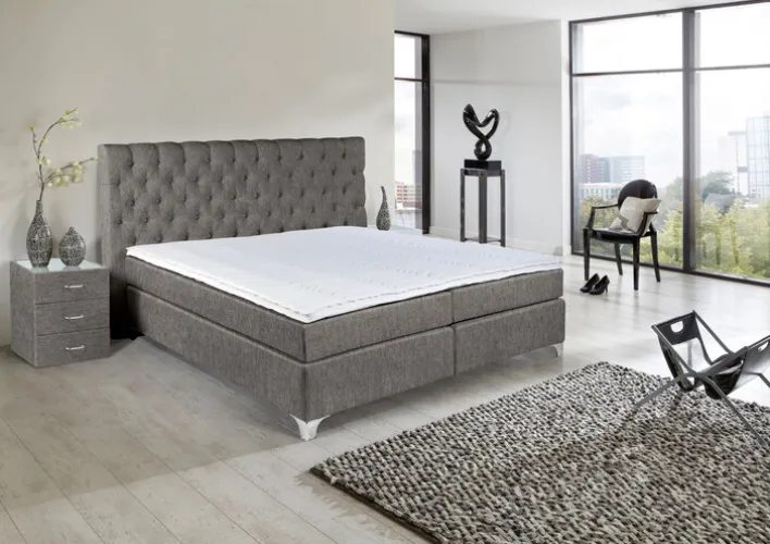Ole Gunderson Boxspringbett TOPMOTION V 200 x 200 cm Mine-Vega Hunter