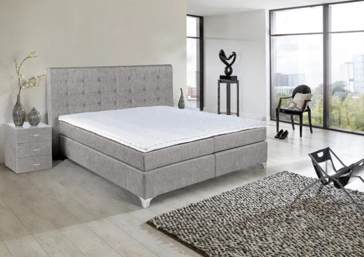 Ole Gunderson Boxspringbett TOPMOTION I 200 x 200 cm Mine-Vega Dolphin