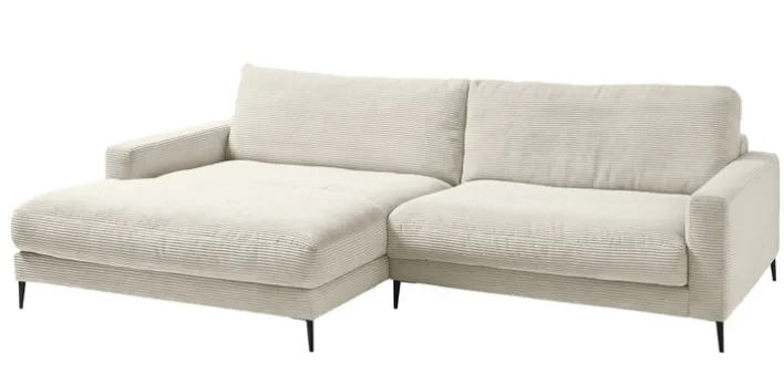Ole Gunderson Ecksofa DOWNTOWN 170 x 272 cm Cord nature
