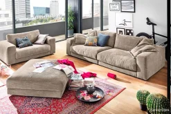 Ole Gunderson Megasofa SEVENTIES 290 cm Cord taupe