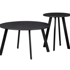 Outdoor Loungetisch FER 70 cm schwarz