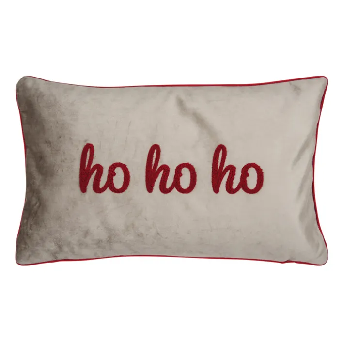 pad Kissenhülle HO HO HO 30 x 50 cm weiß/rot