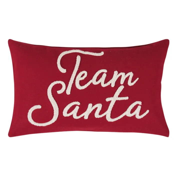 pad Kissenhülle TEAM SANTA 30 x 50 cm rot