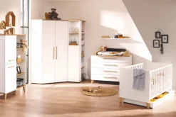 PAIDI Eck-Kleiderschrank OSCAR weiß