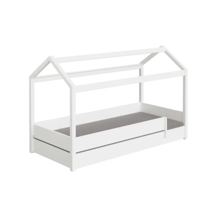 PAIDI Spielbett TINY HOUSE weiß
