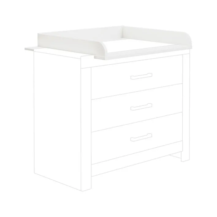 PAIDI Wickelkommode FIONA weiß