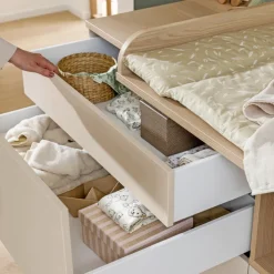 PAIDI Wickelkommode MILA & BEN beige/ braun