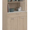 Parisot Buffet-Schrank GALA 11 Jackson Eiche Dekor/ Beton Optik 84x182x41 cm