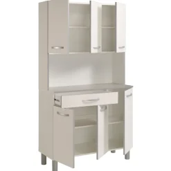 Parisot Buffet-Schrank SPOON 101 x 185 cm weiß