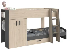 Parisot Etagenbett STIM 2 braun/grau