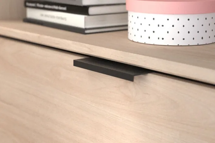 Parisot Halbhohes Hochbett MILKY 2 braun/schwarz