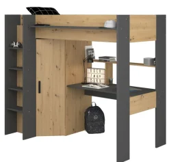 Parisot Hochbett HEAVY 1 braun/schwarz