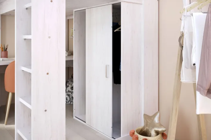 Parisot Hochbett HIGHER 1 weiß