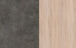 Parisot Küchenbuffet Fumay3, 3teilig Eiche Dekor/ Beton Optik