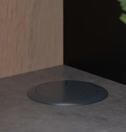 Parisot Küchenbuffet Fumay3, 3teilig Eiche Dekor/ Beton Optik